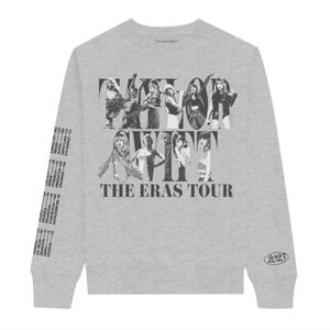 Taylor Swift Eras Tour Crew Neck Sweatshirt, XL